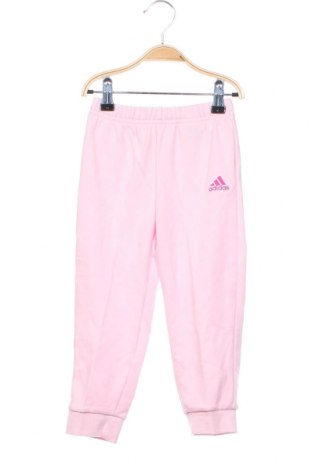 Παιδική κάτω φόρμα Adidas, Μέγεθος 2-3y/ 98-104 εκ., Χρώμα Ρόζ , Τιμή 32,42 €