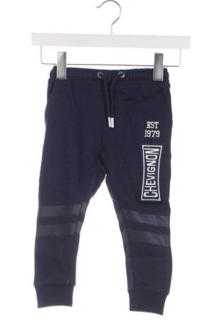 Pantaloni de trening, pentru copii Chevignon, Mărime 3-4y/ 104-110 cm, Culoare Albastru, Preț 124,73 Lei
