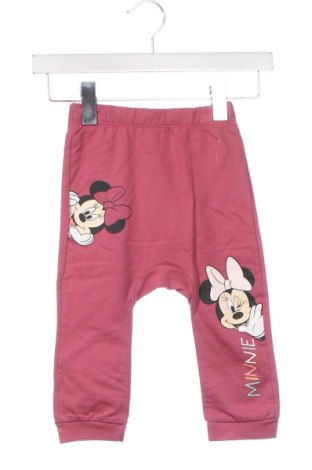 Dziecięce spodnie sportowe Disney, Rozmiar 12-18m/ 80-86 cm, Kolor Różowy, Cena 51,98 zł