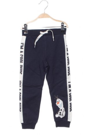 Pantaloni de trening, pentru copii Name It, Mărime 2-3y/ 98-104 cm, Culoare Albastru, Preț 61,58 Lei