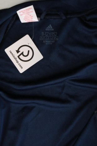 Παιδικό αθλητικό πάνω φόρμα Adidas, Μέγεθος 11-12y/ 152-158 εκ., Χρώμα Μπλέ, Τιμή 25,86 €