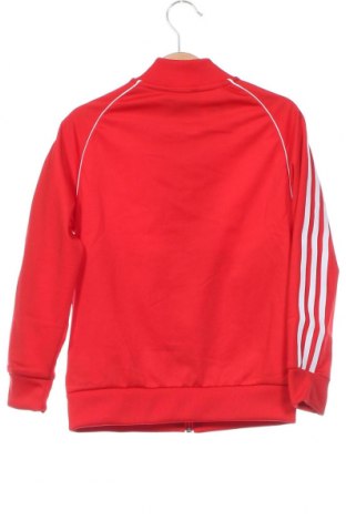 Детско спортно горнище Adidas Originals, Размер 6-7y/ 122-128 см, Цвят Червен, Цена 67,15 лв.