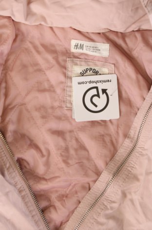 Dziecięca kurtka H&M, Rozmiar 15-18y/ 170-176 cm, Kolor Różowy, Cena 73,69 zł