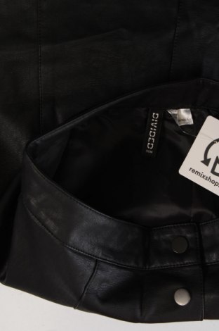 Skórzana spódnica H&M Divided, Rozmiar XS, Kolor Czarny, Cena 13,98 zł