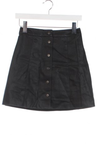 Δερμάτινη φούστα H&M Divided, Μέγεθος XS, Χρώμα Μαύρο, Τιμή 3,29 €