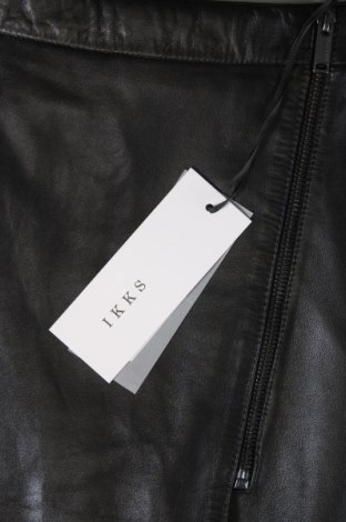 Kožená sukňa  IKKS, Veľkosť XS, Farba Čierna, Cena  88,38 €