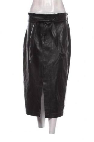 Δερμάτινη φούστα Monki, Μέγεθος M, Χρώμα Μαύρο, Τιμή 10,00 €