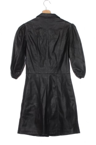 Δερμάτινο φόρεμα H&M, Μέγεθος XS, Χρώμα Μαύρο, Τιμή 3,59 €