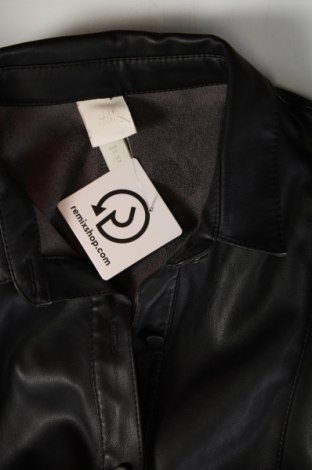 Rochie de piele H&M, Mărime L, Culoare Negru, Preț 42,18 Lei