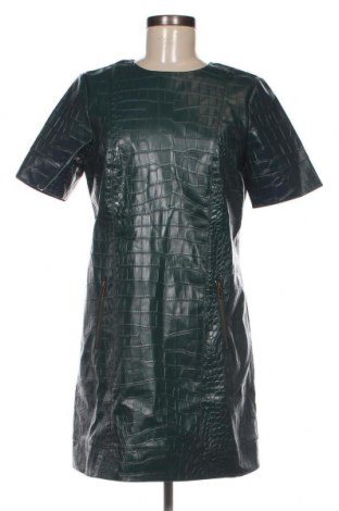 Δερμάτινο φόρεμα TWINSET, Μέγεθος L, Χρώμα Πράσινο, Τιμή 141,13 €