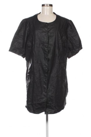 Δερμάτινο φόρεμα Zizzi, Μέγεθος XXL, Χρώμα Μαύρο, Τιμή 22,91 €