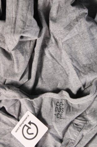 Ανδρική μπλούζα, Μέγεθος 4XL, Χρώμα Γκρί, Τιμή 11,16 €