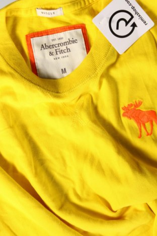 Męska bluzka Abercrombie & Fitch, Rozmiar M, Kolor Żółty, Cena 145,85 zł