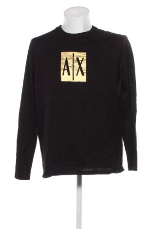 Ανδρική μπλούζα Armani Exchange, Μέγεθος XXL, Χρώμα Μαύρο, Τιμή 39,96 €
