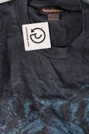 Ανδρική μπλούζα Atlas For Men, Μέγεθος XXL, Χρώμα Μπλέ, Τιμή 11,75 €