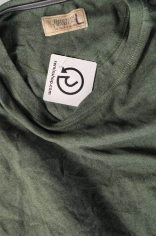 Herren Shirt Boston Traders, Größe L, Farbe Grün, Preis 7,24 €