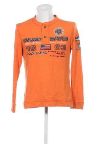 Herren Shirt Camp David, Größe M, Farbe Orange, Preis 23,38 €