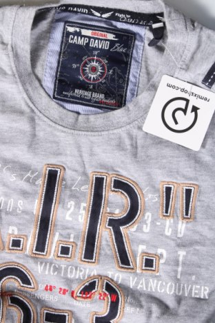 Pánske tričko  Camp David, Veľkosť M, Farba Sivá, Cena  24,50 €