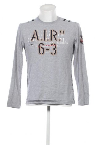Ανδρική μπλούζα Camp David, Μέγεθος M, Χρώμα Γκρί, Τιμή 26,72 €