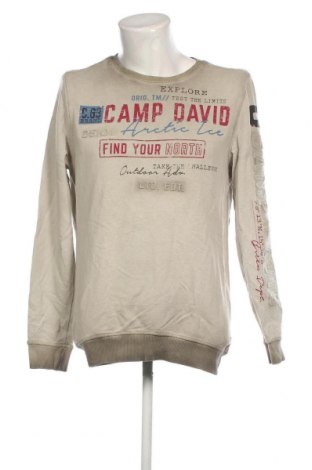 Ανδρική μπλούζα Camp David, Μέγεθος M, Χρώμα  Μπέζ, Τιμή 26,72 €