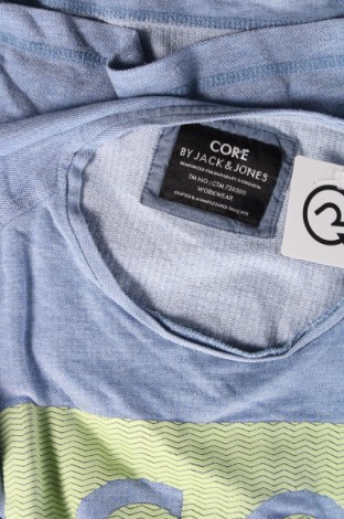 Męska bluzka Core By Jack & Jones, Rozmiar L, Kolor Niebieski, Cena 27,51 zł