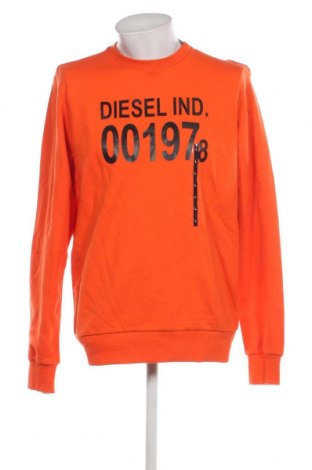 Ανδρική μπλούζα Diesel, Μέγεθος L, Χρώμα Πορτοκαλί, Τιμή 122,48 €