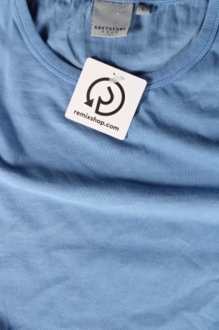 Herren Shirt Greystone, Größe L, Farbe Blau, Preis 6,08 €