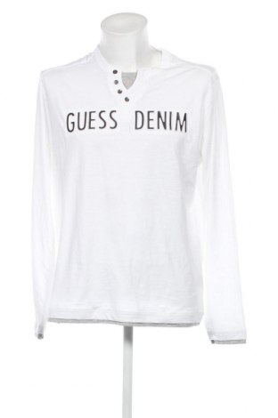 Herren Shirt Guess, Größe XL, Farbe Weiß, Preis 22,27 €