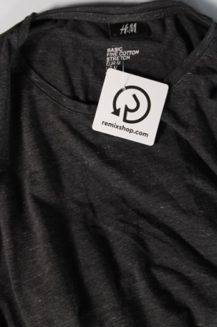 Pánske tričko  H&M, Veľkosť M, Farba Sivá, Cena  3,77 €