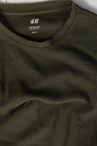 Мъжка блуза H&M, Размер S, Цвят Зелен, Цена 6,65 лв.