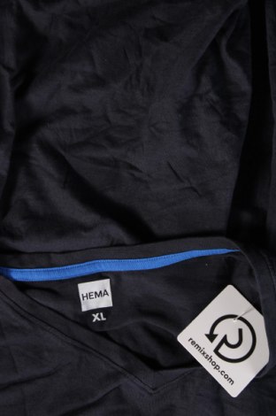 Ανδρική μπλούζα Hema, Μέγεθος XL, Χρώμα Μπλέ, Τιμή 5,29 €