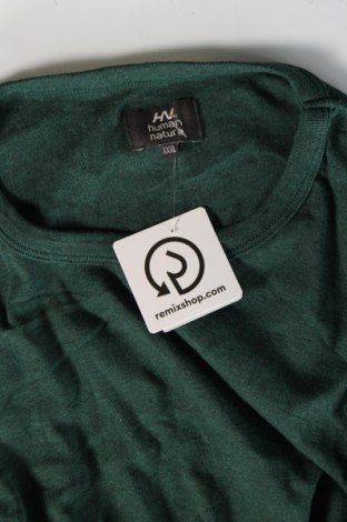 Herren Shirt Human Nature, Größe 3XL, Farbe Grün, Preis 9,25 €