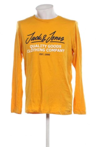 Męska bluzka Jack & Jones, Rozmiar XL, Kolor Żółty, Cena 38,38 zł