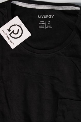 Herren Shirt Livergy, Größe 3XL, Farbe Schwarz, Preis 9,25 €