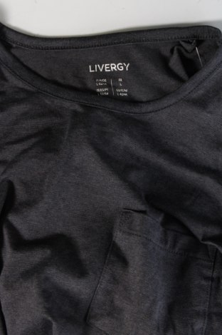 Pánske tričko  Livergy, Veľkosť L, Farba Sivá, Cena  4,85 €