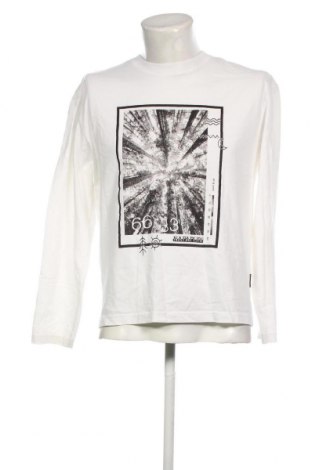 Herren Shirt Napapijri, Größe S, Farbe Weiß, Preis 42,59 €