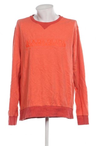 Ανδρική μπλούζα Napapijri, Μέγεθος 3XL, Χρώμα Πορτοκαλί, Τιμή 39,96 €