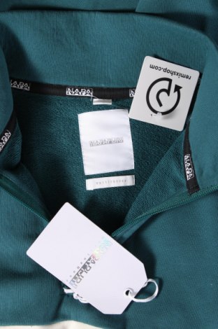 Ανδρική μπλούζα Napapijri, Μέγεθος M, Χρώμα Πράσινο, Τιμή 60,21 €