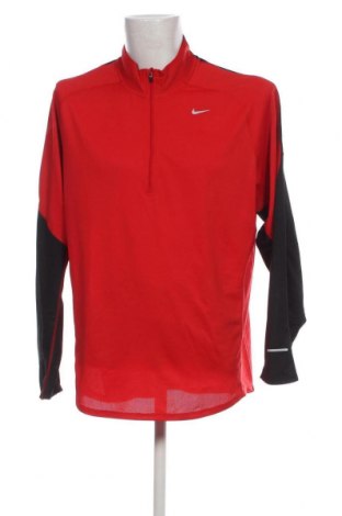 Męska bluzka Nike Running, Rozmiar XL, Kolor Czerwony, Cena 65,25 zł