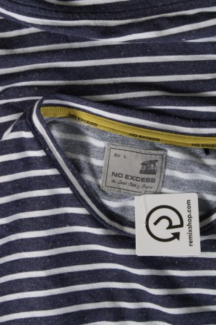 Herren Shirt No Excess, Größe L, Farbe Blau, Preis 7,52 €