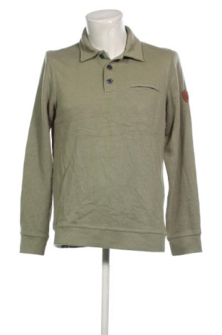 Мъжка блуза Oklahoma Jeans, Размер M, Цвят Зелен, Цена 7,02 лв.