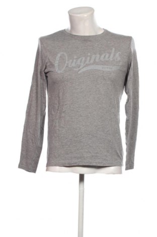 Ανδρική μπλούζα Originals By Jack & Jones, Μέγεθος M, Χρώμα Γκρί, Τιμή 3,34 €