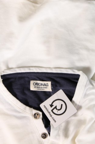 Мъжка блуза Originals By Jack & Jones, Размер L, Цвят Бял, Цена 8,20 лв.