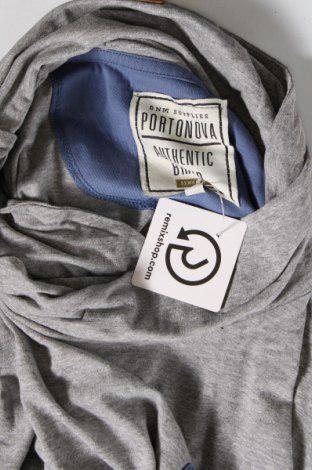 Ανδρική μπλούζα Portonova, Μέγεθος XL, Χρώμα Γκρί, Τιμή 4,82 €