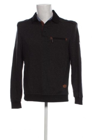Ανδρική μπλούζα Portonova, Μέγεθος L, Χρώμα Μαύρο, Τιμή 5,29 €