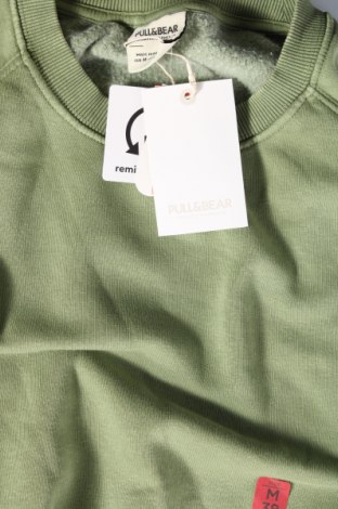 Bluză de bărbați Pull&Bear, Mărime M, Culoare Verde, Preț 101,97 Lei