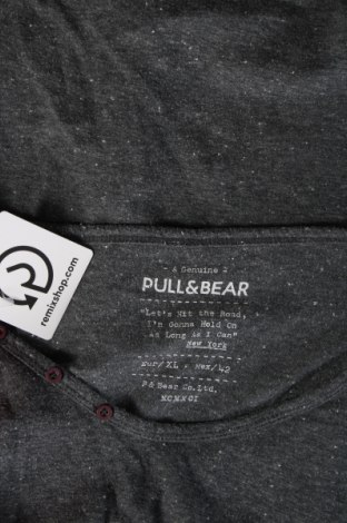 Męska bluzka Pull&Bear, Rozmiar XL, Kolor Szary, Cena 27,35 zł