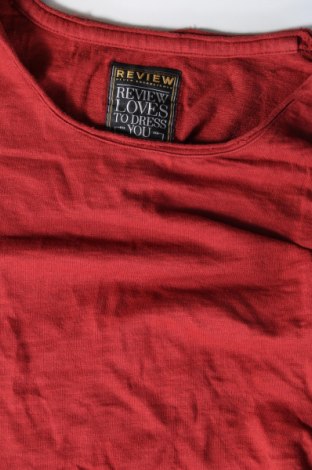 Ανδρική μπλούζα Review, Μέγεθος L, Χρώμα Κόκκινο, Τιμή 6,68 €