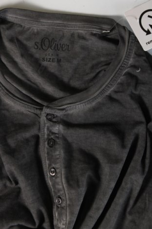 Herren Shirt S.Oliver, Größe M, Farbe Grau, Preis 5,07 €