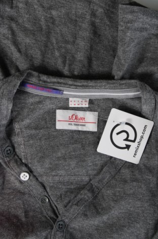 Herren Shirt S.Oliver, Größe S, Farbe Grau, Preis 3,95 €